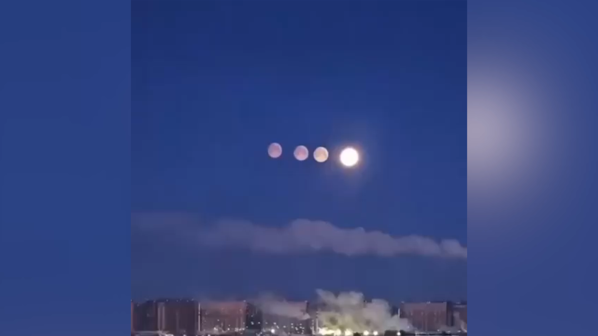 Video shows what appear to be four moons over St. Petersburg on February 1, 2026; experts say the effect was caused by reflections in double-glazed windows.